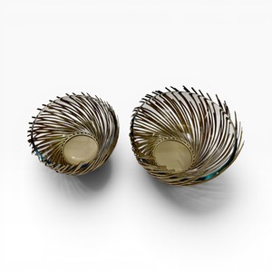 Handmade Decorative Gold Wire <b>Chocolate</b> Bowls Set Customizable <b>Chocolate</b> Accessories Supplies Custom Sizes Color Available Here - Product Image 2