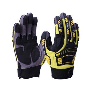 Guantes de Impacto de Alto Rendimiento y Calidad Personalizables, Guantes Deportivos de Cuero con Protección Antideslizante para Dedos Completos - Product Image 6