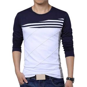 Camisetas de Manga Larga de Forro Polar Transpirable y Ecológicas Multicolores para Hombre, Diseño Personalizado al por Mayor, con Acabado Lavado - Product Image 1