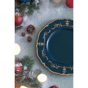 Plato de presentación de alta calidad con acabado verde, ideal para bodas y aniversarios, plato de servicio para regalo, venta al por mayor desde India - Product Image 5
