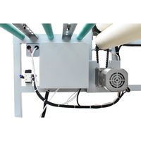 Machine de laminage de verre semi-automatique 380V de gros de l'usine JD, équipement de traitement 1,65kW 6m/min 1-300mm