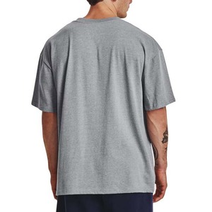 เสื้อยืดผู้ชายทรงหลวม ผ้าฝ้ายคุณภาพสูง รับผลิตแบบ OEM ODM บริการสั่งทำพิเศษ ไซส์ใหญ่ - Product Image 6