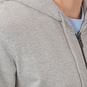 Sudadera con capucha para hombre, estilo urbano, con cremallera, tela de alto rendimiento, material elástico, ideal para deportes y movimiento activo. - Product Image 4