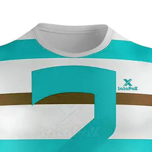 Maillot de football 7V7 haute performance en polyester respirant, séchage rapide, évacuation de l'humidité, service OEM - Product Image 4