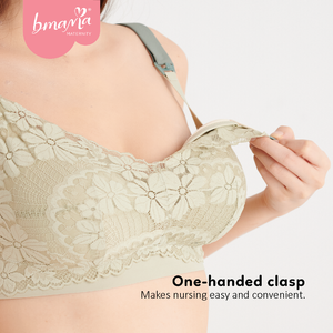 Sujetador de Lactancia Bmama, Abertura Frontal, Talla Grande, Sin Costuras, Sin Varillas, para Mujeres Embarazadas, Secado Rápido y Transpirable, Spandex/Nailon - Product Image 3