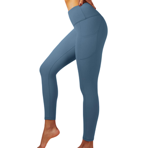 Soft Touch Yoga <b>Tights</b> for Women High Rise Gym Activewear <b>Nylon</b> Stretch Fitness Leggings All Season - Product Image 5