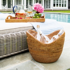 Cubo de ratán funcional para bebidas, cubo de hielo hecho a mano, enfriador de bebidas, cubos para enfriar, de venta rápida. - Product Image 4