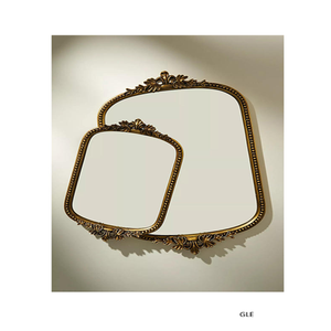 Modern Luxury Gold Mirror Framed Classical Hallway Vintage <b>Antique</b> Arch <b>Frame</b> Art Decor Mirror - Product Image 5