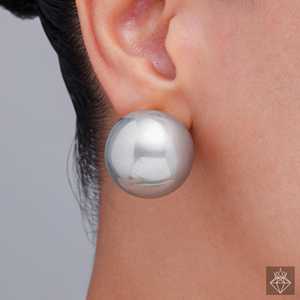 Boucles d'oreilles en perles Grandeeur de PRAO Bijoux en perles élégants et luxueux - Product Image 5