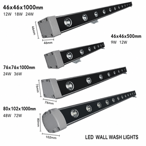 ไฟ LED สำหรับตกแต่งอาคาร 36w 48w 72w โคมไฟติดผนังกันน้ำ คุณภาพสูง ไฟส่องแบบ Wall Washer RGBW - Product Image 2