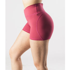 Shorts de yoga et de course taille haute pour femme 2026, effet push-up, pour le cyclisme, motif uni, vêtements de fitness, leggings tendance pour femme - Product Image 4