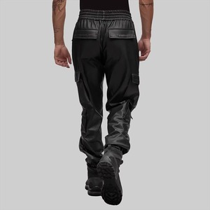 <b>Men's</b> High Quality Plus Size Winter Leather <b>Pants</b> with Custom Logo Street Style Design Customized Color & Size - Product Image 5