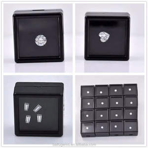 CONCEPTION Diamant de laboratoire taille cœur 1-2 carats, paire de pierres lâches, couleur D, VVS1, vente en gros, pierre précieuse pour boucles d'oreilles, blanc, certifié IGI - Product Image 3