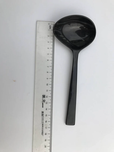 Cuchara de Cuerno de Búfalo Clásica de Alta Calidad con Acabado Pulido Espejo para Fiestas, Cuchara para Servir Ecológica - Product Image 4