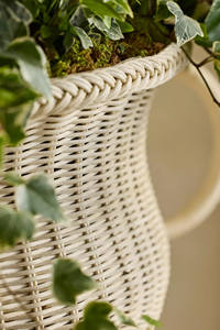 Jarrón Decorativo de Ratán Hecho a Mano en Vietnam, Maceta con Forma de Urna, Decoración Natural para el Hogar, Venta al por Mayor, OEM, ODM - Product Image 2