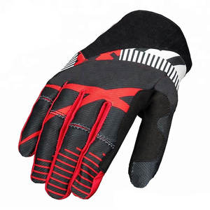 Guantes de Motocross y Descenso, Protección para Motocicleta, Agarre Superior Antideslizante, Guantes de Motocicleta de Dedo Completo con Pantalla Táctil - Product Image 3
