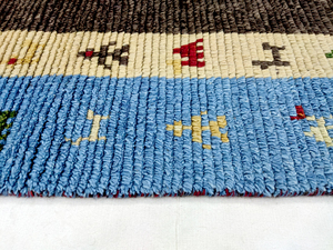 Ocean Art Collection Premium Quality Wool/Cotton Kilim Handknotted Cut Pile Rug Eco-Friendly Washable Thick Medium Pile - Product Image 2