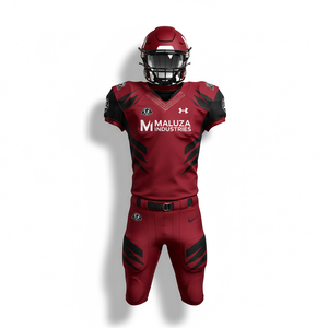 OEM Factory American Football Uniform Full Set Custom Sublimated Team Apparel Reinforced Stitching Durable Sports Wear - Product Image 1