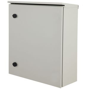 Armadio Elettrico Esterno 24x24x8 NEMA 4 IP65 Impermeabile e Antipolvere in Acciaio Laminato a Freddo - Product Image 5