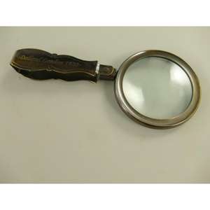 Loupe Nautique en Laiton Antique avec Support OEM pour Lecture, Inspection et Usage au Bureau – Idéale pour Cadeaux - Product Image 4