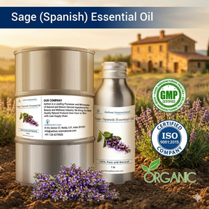 Aceite Esencial de Salvia Española (Salvia Lavandulifolia) Aethon International, Aroma Especiado, Estilo Natural para Spa y Fragancias - Product Image 4