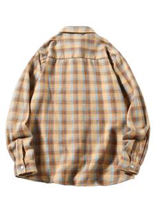 Chemise à carreaux pour homme en gros, grande taille, 100% coton, manches longues, formelle, collection de t-shirts pour homme 2026, fabrication au Bangladesh - Product Image 3