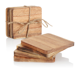 Wood Coaster Home and Restaurant Home Cafe and Gifts Coffee Mug Holder Wood Coaster Best Price - Product Image 5