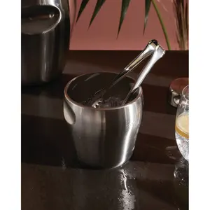 Seau à glace en aluminium haut de gamme, écologique et fait main, de Zahid Exports, pour Noël, décoration moderne et tendance pour comptoir de bar et intérieur. - Product Image 1