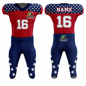 Uniforme de Fútbol Americano Personalizado, Conjunto de Camiseta de Fútbol Americano, Sublimación, Ropa Deportiva de Equipo Personalizada, Fabricante OEM al por Mayor - Product Image 3