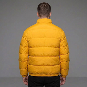 Chaqueta Acolchada para Hombre, Estilo Urbano, Impermeable, con Capucha, para Clima Frío, Diseño Único, Ropa de Exterior, MOQ Bajo - Product Image 6