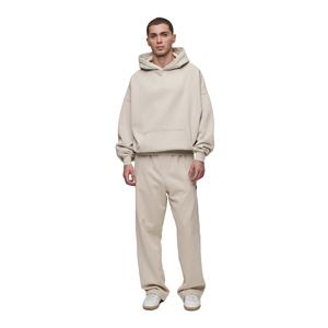 Pull lourd surdimensionné de haute qualité hiver chaud 100% coton Logo personnalisé Streetwear sweats à capuche pour hommes - Product Image 2