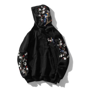 Collection de sweats à capuche brodés pour hommes, style streetwear hip-hop, coupe ample, épais et confortable, design minimaliste moderne - Product Image 1