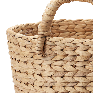 Cesta Ecológica de Jacinto de Agua, Cesto de Almacenamiento Tejido a Mano con Tapa, Decoración para el Hogar Hecha a Mano y Personalizada de Vietnam - Product Image 3