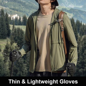 ถุงมือวิ่งเพื่อประสิทธิภาพสูง ถุงมือขี่จักรยานกันลื่น ออกแบบมาสำหรับนักวิ่งความเร็วสูง พร้อมวัสดุที่ระบายอากาศได้ดีและยืดหยุ่น เหมาะสำหรับการออกกำลังกาย - Product Image 4