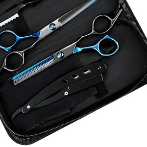 Tijeras Profesionales para Cortar el Cabello, Tijeras de Entresacar, Cuchilla de Borde Recto, Accesorios de Barbería, Herramienta de Estilismo de Acero Inoxidable IMANS - Product Image 3