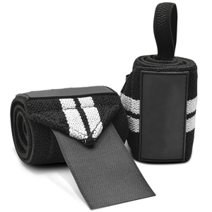 Bandes de soutien réglables pour poignets, idéales pour l'entraînement physique, les musculation et le développement de la force. - Product Image 1