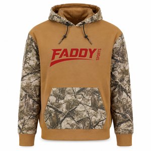 2026 New Arrival Custom Plus Size Camo Fleece <b>Hoodie</b> Wholesale Heavyweight Cotton Blend Pullover Activewear OEM ODM Manufacturer - Product Image 2