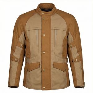 Chaqueta de Motociclista de Cuero Genuino para Hombre de la Mejor Calidad, Nueva Colección de Invierno, Chaquetas de Motocicleta con Protecciones Desmontables Personalizadas - Product Image 1
