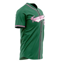 Camiseta de Béisbol Premium con Botones, Transpirable, de Malla Bird Eye, Personalizable, Fabricante de Ropa Deportiva para Exportación