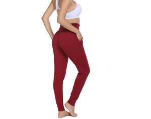 Leggings de fitness pour femmes en matériau durable, prix de gros, logo/couleurs personnalisés, leggings de fitness anti-rides de qualité supérieure - Product Image 2