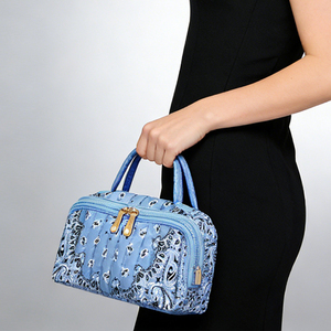 Bolsa de Cosméticos de Lona de Algodón para <span class=keywords><strong>Mujer</strong></span>, Mini Bolsa de Maquillaje de Viaje, Bolsa de Aseo - Product Image 1