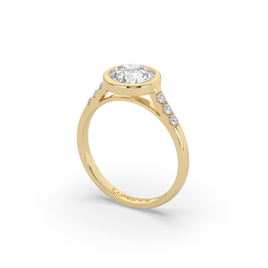 1.65Ct E Color Brilliant Cut Lab Grown Diamond <b>925</b> <b>Silver</b> <b>Ring</b> Luxury Engagement <b>Ring</b> Women IGI Certified Unique Lightweight - Product Image 4