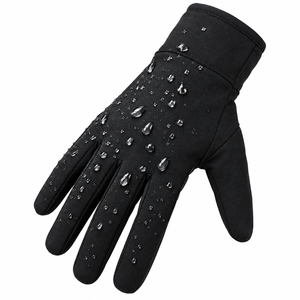 Low MOQ Winter <b>Mens</b> Touchscreen Leather <b>Gloves</b> with Cotton Lining Eco-Friendly & Customizable for US Department Stores - Product Image 2