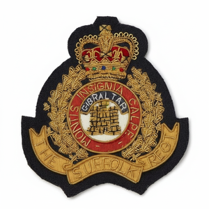 Nouvelles Écussons Brodés 3D Faits Main en Fil de Soie à Coudre pour Accessoires d'Uniforme de Cérémonie - Product Image 5