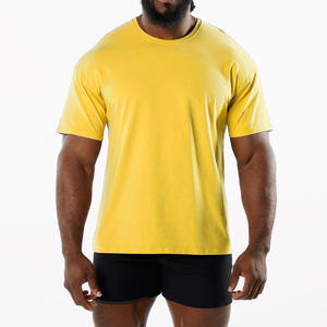 Camiseta Deportiva de Cuello en V para Hombre, Corte Regular, Ecológica, de Secado Rápido, Tejido Elástico, para Gimnasio, Entrenamiento, Fitness y Levantamiento de Pesas - Product Image 2