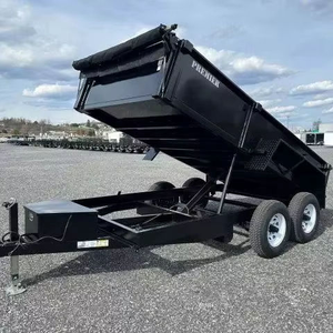 Mejor Oferta: Remolque Volquete Flexible de 7'x14' y 4' de Altura con Componentes Centrales de Engranajes, Remolque Agrícola Tele de 14K - Product Image 2