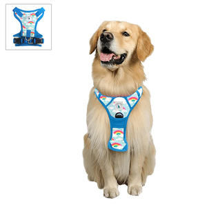 Harnais tactique solide pour chien, personnalisé, anti-traction, réfléchissant, respirant, réglable, confortable, en nylon - Product Image 1
