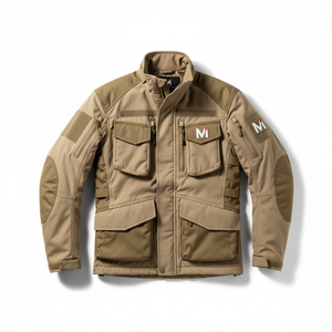 Chaqueta de Caza de Tela Silenciosa Premium, Impermeable y Transpirable, con Camuflaje, para Caza con Arco, Rastreo y Opciones de Alta Visibilidad y Seguridad - Product Image 1