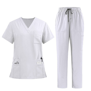 GRACIOUS INDUSTRIES Ensembles de tenues d'infirmière unisexes en Spandex de haute qualité, uniformes d'hôpital personnalisables avec logo, tenues de jogging élégantes en tissu tissé - Product Image 3