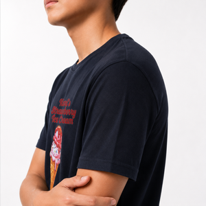Camiseta de Hombre 100% Algodón Jersey 160 GSM con Estampado Digital, Cuello Redondo, Manga Corta, Corte Regular, Transpirable, Secado Rápido, Ecológica, OEM - Product Image 4
